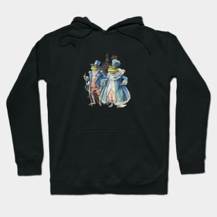 vintage frogs lord Hoodie